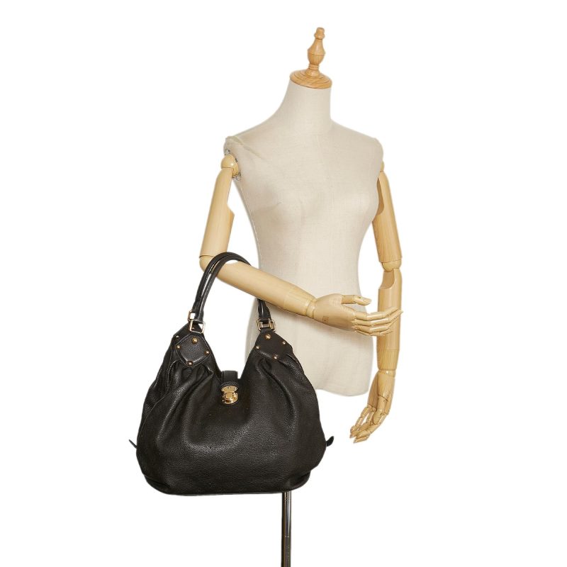 Louis Vuitton Monogram Mahina Hobo (SHG-37020) - Barde - Image 5