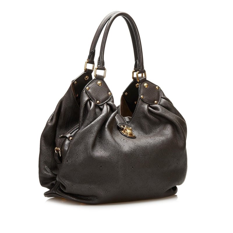 Louis Vuitton Monogram Mahina Hobo (SHG-37020) - Barde - Image 2
