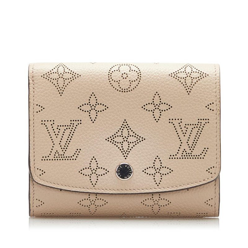 Louis Vuitton Monogram Mahina Iris Compact Wallet (SHG-35329) - Barde