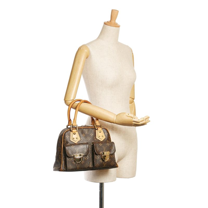 Louis Vuitton Monogram Manhattan PM (SHG-35180) - Barde - Image 5