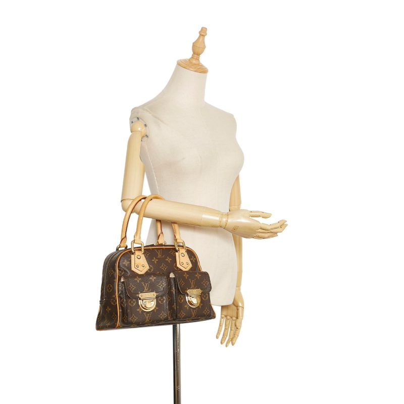 Louis Vuitton Monogram Manhattan PM (SHG-35875) - Barde - Image 5