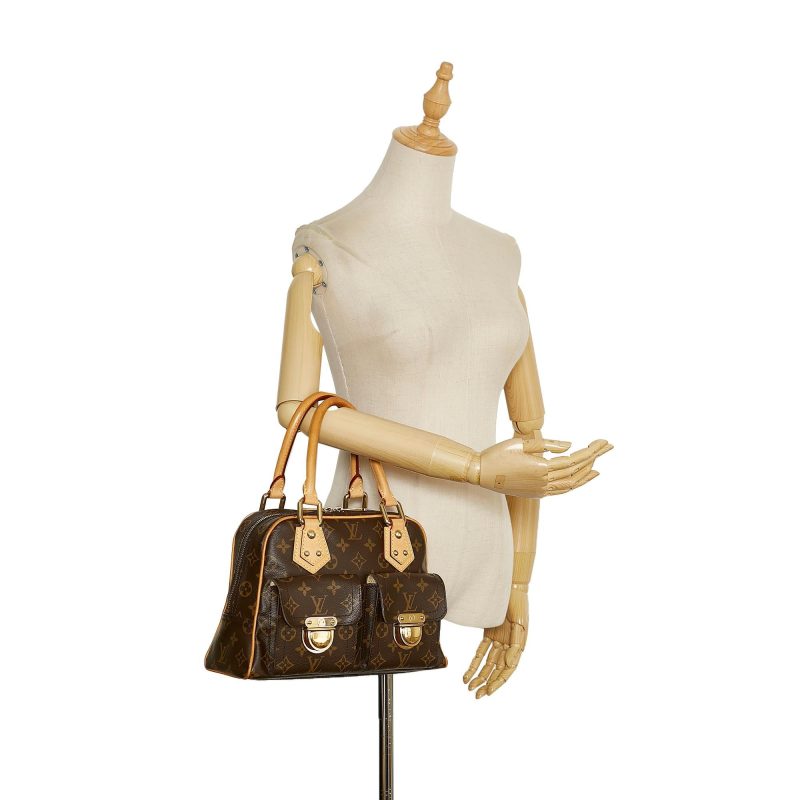 Louis Vuitton Monogram Manhattan PM (SHG-35995) - Barde - Image 5