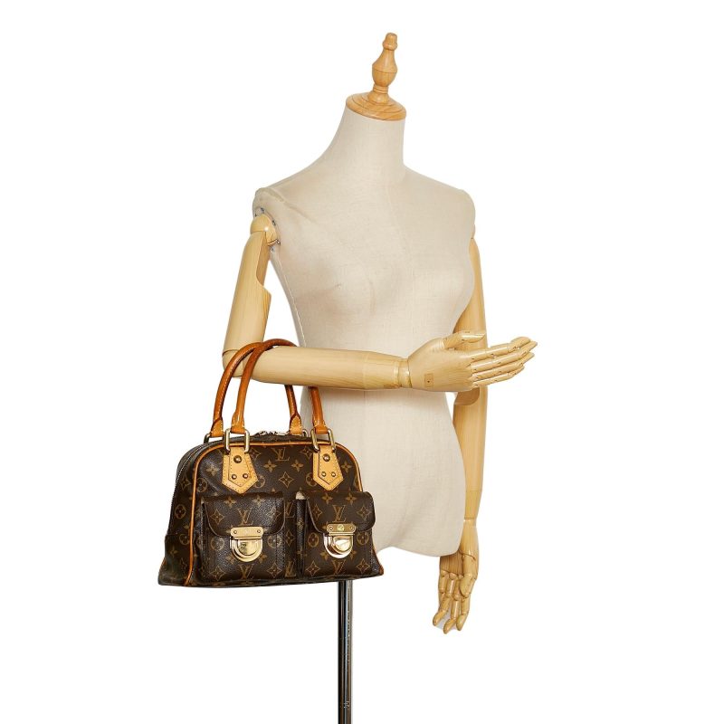 Louis Vuitton Monogram Manhattan PM (SHG-37022) - Barde - Image 5