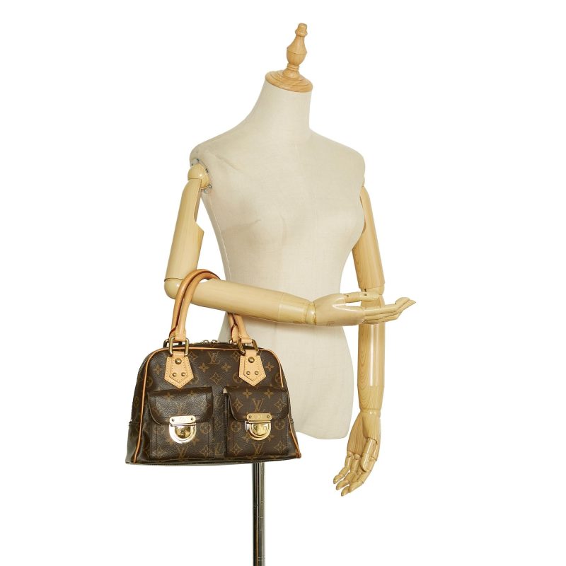 Louis Vuitton Monogram Manhattan PM (SHG-37980) - Barde - Image 5