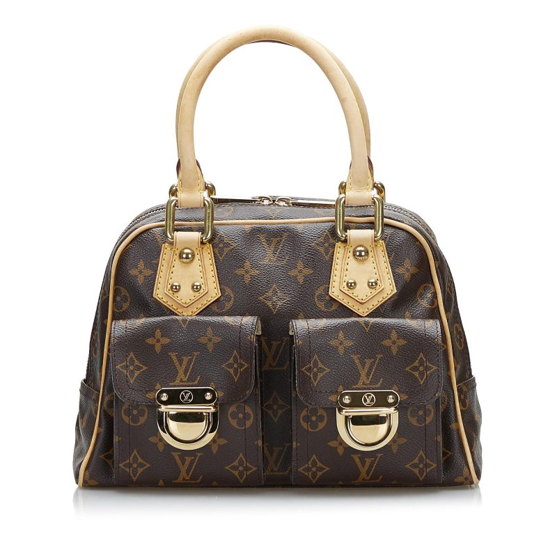 Louis Vuitton Monogram Manhattan PM (SHG-GzTtBm) - Barde