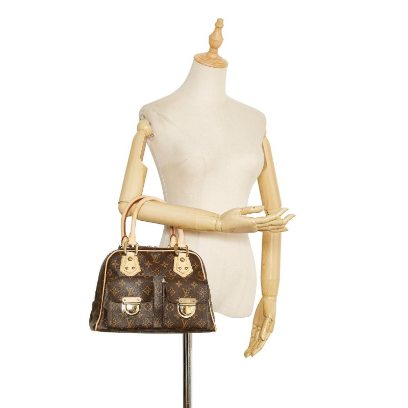 Louis Vuitton Monogram Manhattan PM (SHG-GzTtBm) - Barde - Image 5