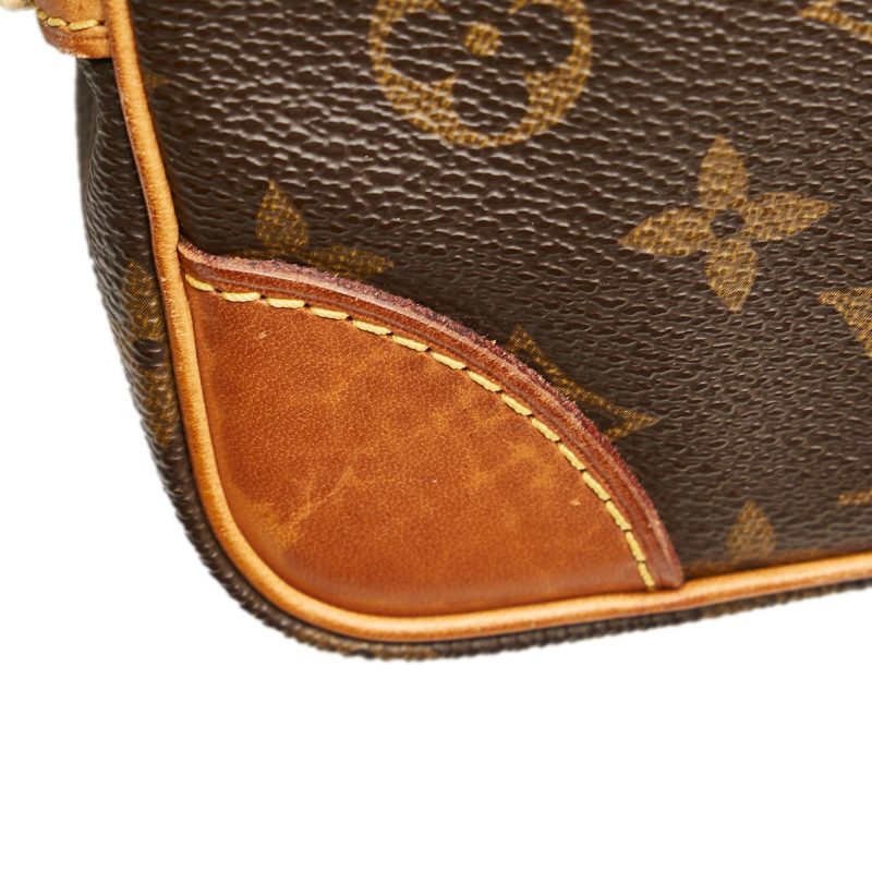 Louis Vuitton Monogram Marly Dragonne PM (SHG-37126) - Barde - Image 9