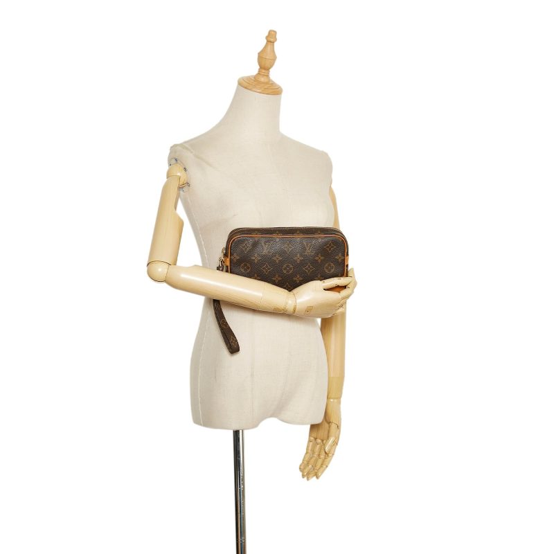 Louis Vuitton Monogram Marly Dragonne PM (SHG-37126) - Barde - Image 5