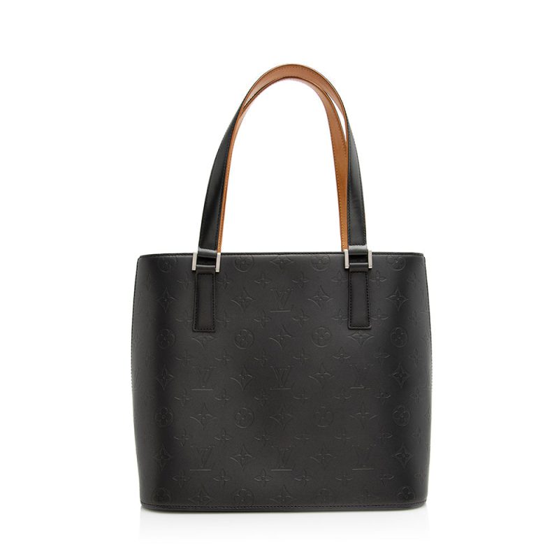 Louis Vuitton Monogram Mat Stockton Tote (SHF-21326) - Barde - Image 3