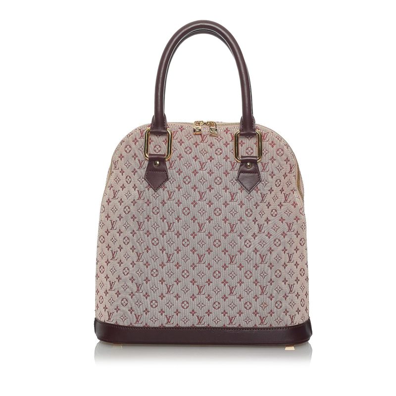 Louis Vuitton Monogram Mini Lin Alma Haut (SHG-33940) - Barde