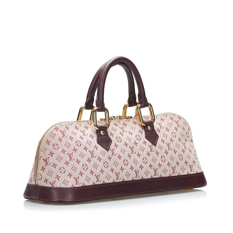Louis Vuitton Monogram Mini Lin Alma Horizontal (SHG-37247) - Barde - Image 2