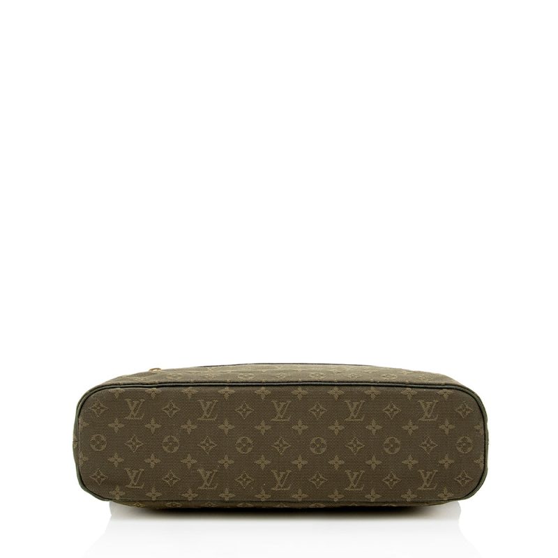 Louis Vuitton Monogram Mini Lin Lucille PM Tote - FINAL SALE (SHF-14863) - Barde - Image 4