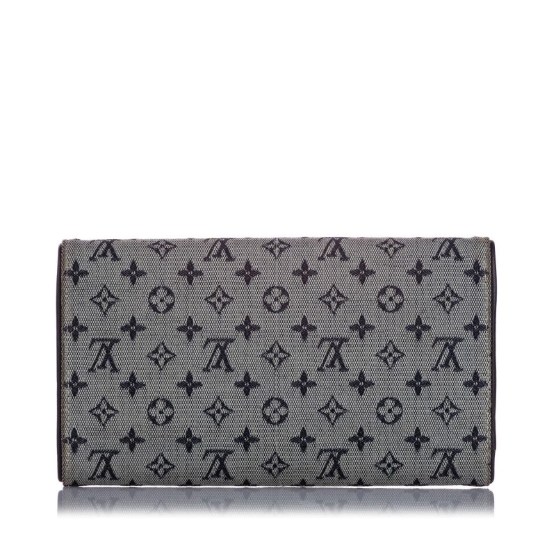 Louis Vuitton Monogram Mini Lin Porte Tresor International Wallet (SHG-37823) - Barde - Image 4
