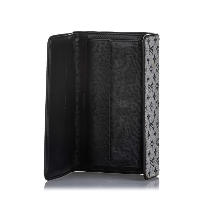Louis Vuitton Monogram Mini Lin Porte Tresor International Wallet (SHG-37823) - Barde - Image 6