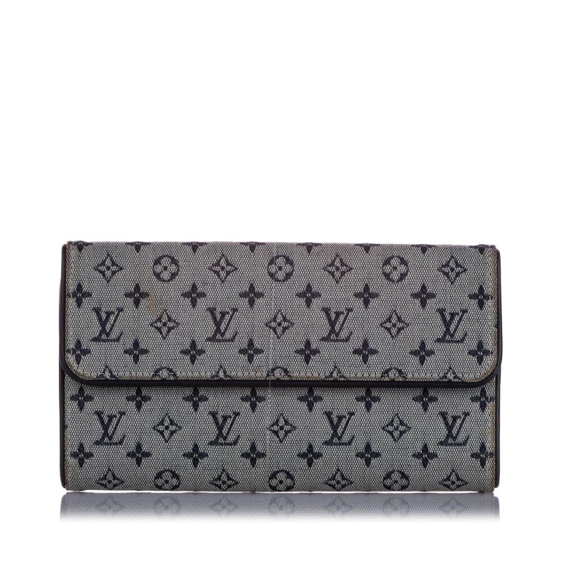 Louis Vuitton Monogram Mini Lin Porte Tresor International Wallet (SHG-37823) - Barde
