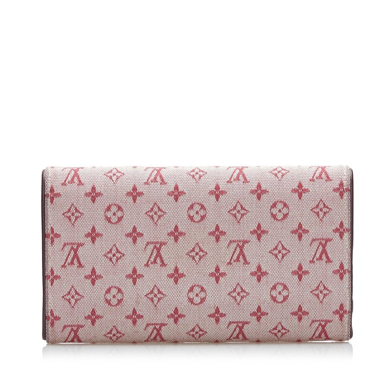 Louis Vuitton Monogram Mini Lin Porte Tresor International (SHG-37866) - Barde - Image 3