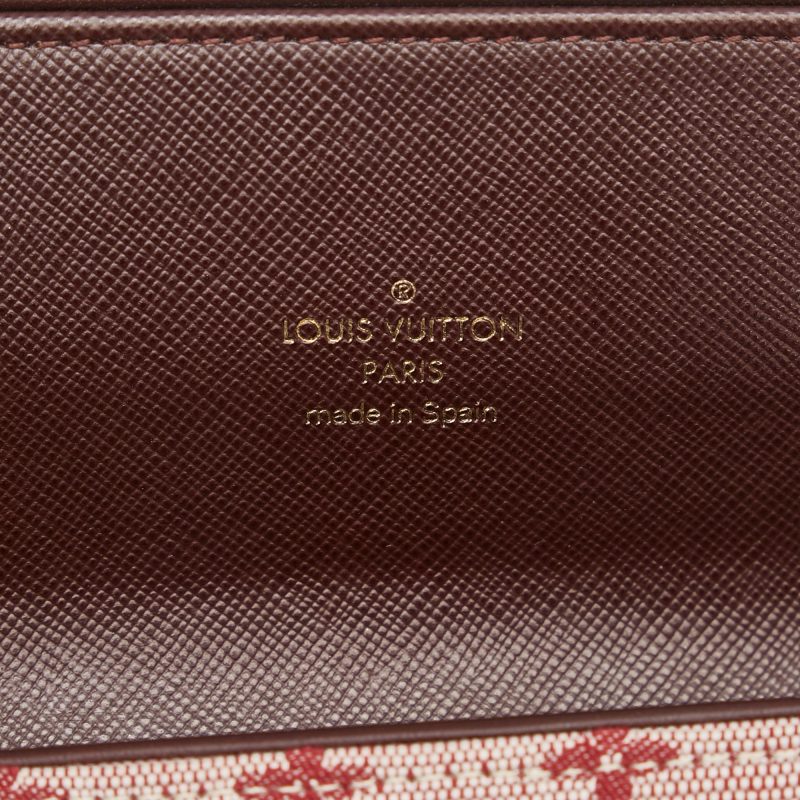 Louis Vuitton Monogram Mini Lin Porte Tresor International (SHG-37866) - Barde - Image 6