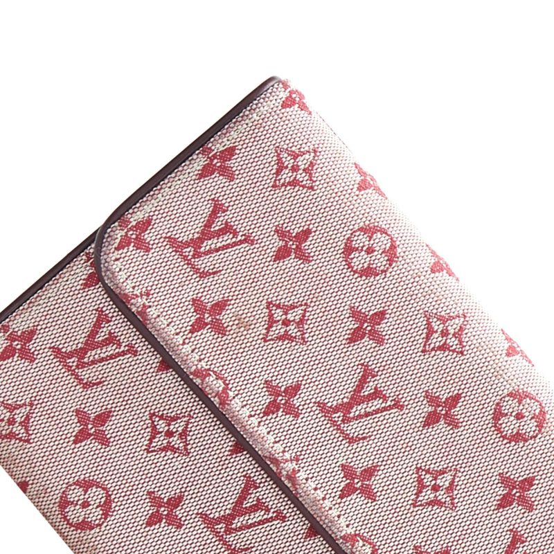 Louis Vuitton Monogram Mini Lin Porte Tresor International (SHG-37866) - Barde - Image 8