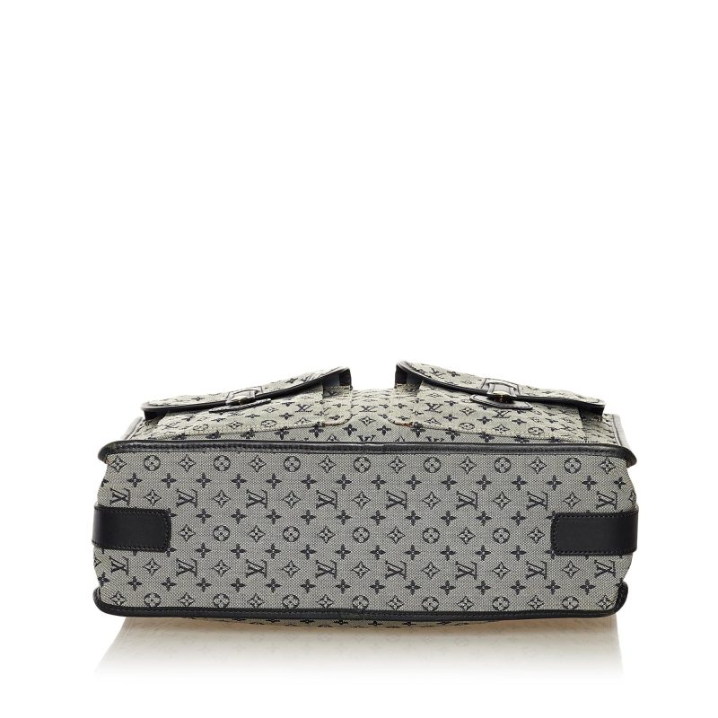 Louis Vuitton Monogram Mini Lin Sac Mary Kate 48H (SHG-34986) - Barde - Image 4