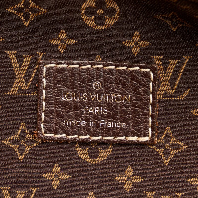 Louis Vuitton Monogram Mini Lin Saumur (SHG-33895) - Barde - Image 8