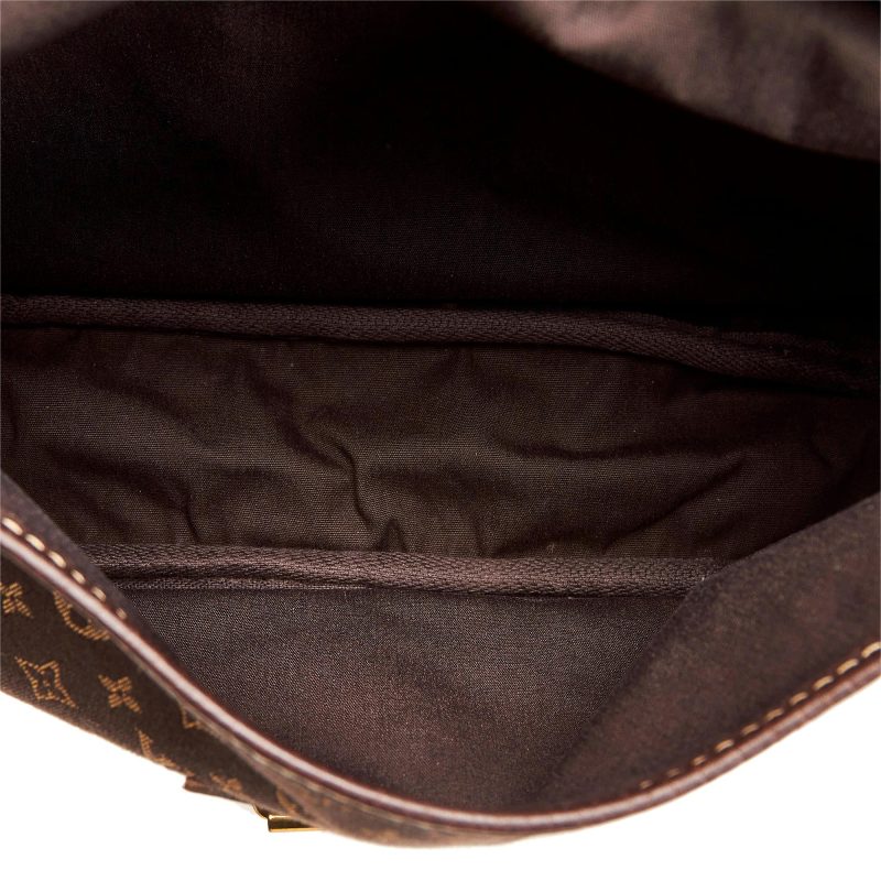 Louis Vuitton Monogram Mini Lin Saumur (SHG-33895) - Barde - Image 6