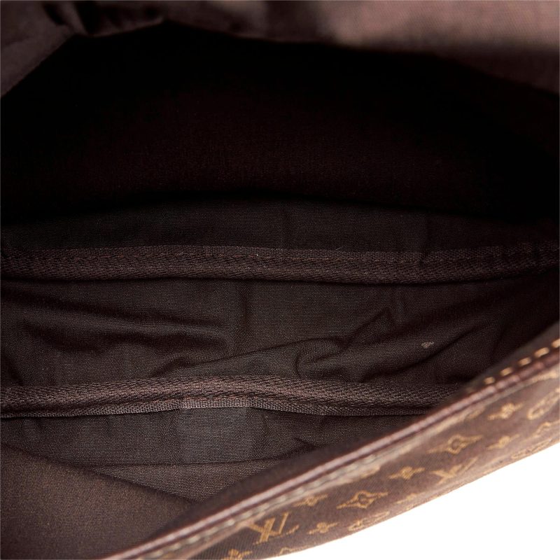 Louis Vuitton Monogram Mini Lin Saumur (SHG-33895) - Barde - Image 7