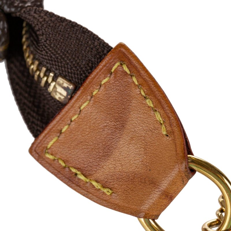 Louis Vuitton Monogram Mini Pochette Accessoires (SHG-37532) - Barde - Image 8