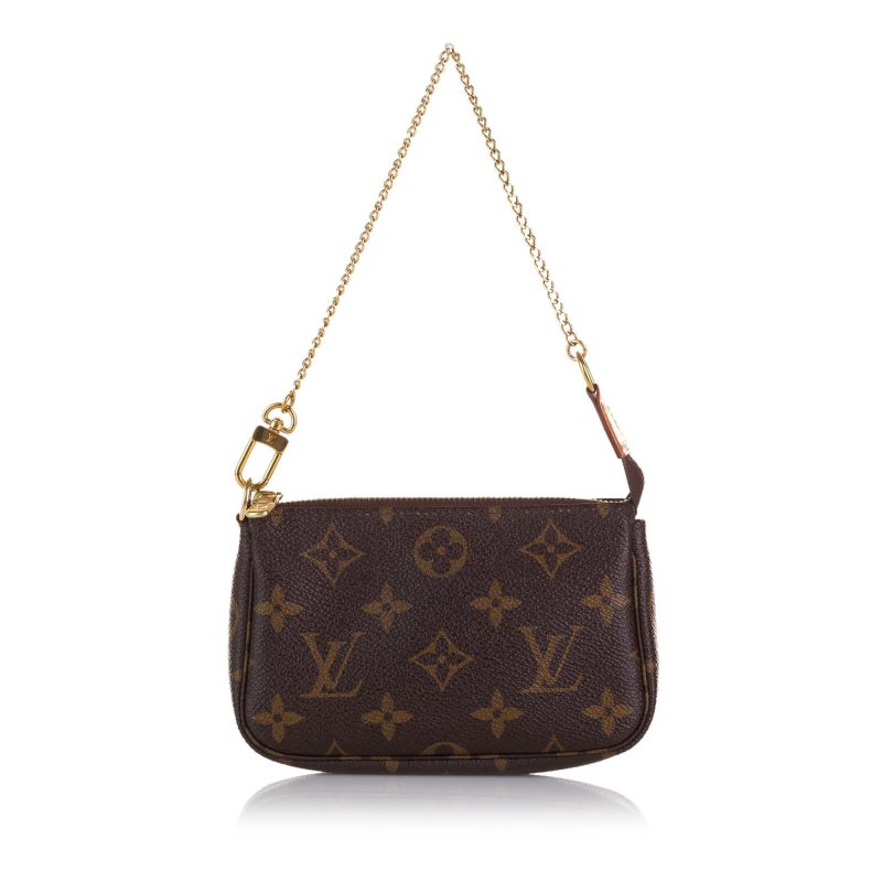 Louis Vuitton Monogram Mini Pochette Accessoires (SHG-37532) - Barde