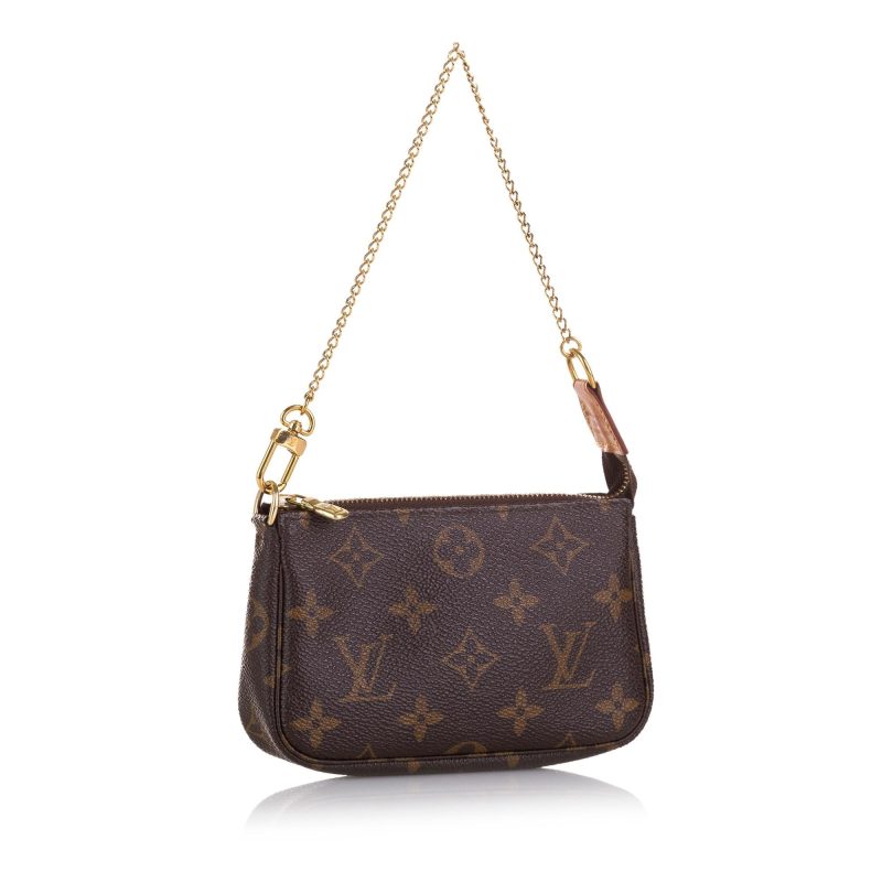 Louis Vuitton Monogram Mini Pochette Accessoires (SHG-37532) - Barde - Image 2