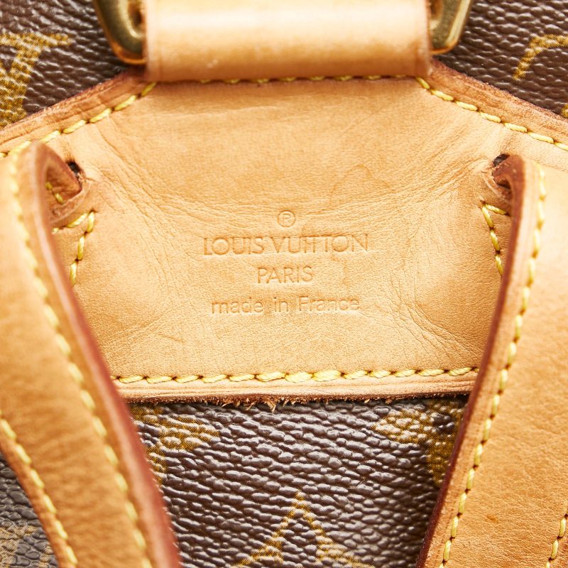 Louis Vuitton Monogram Montsouris MM (SHG-34343) - Barde - Image 7