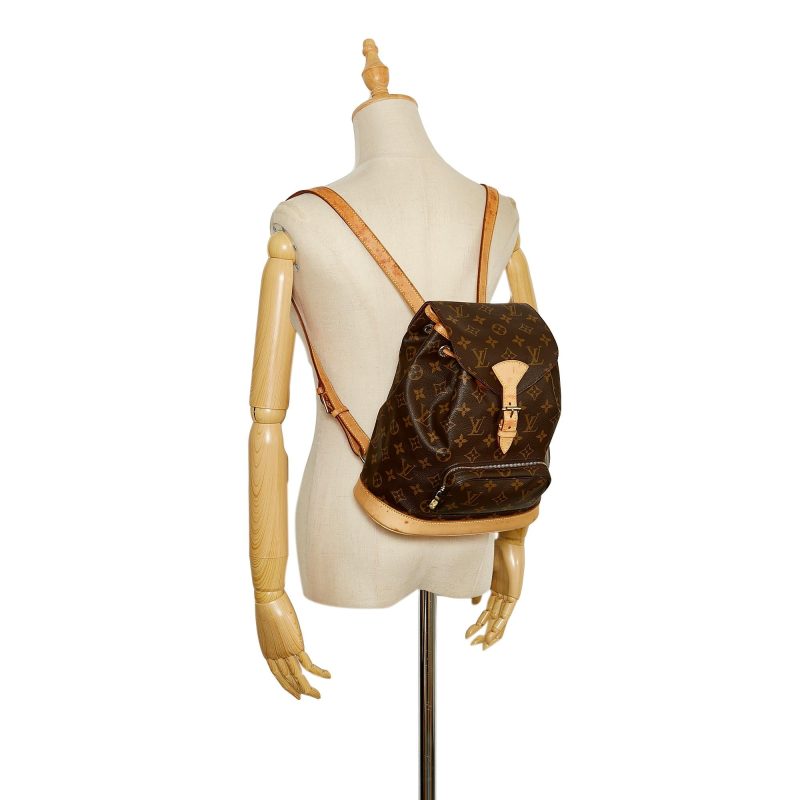 Louis Vuitton Monogram Montsouris MM (SHG-37967) - Barde - Image 5