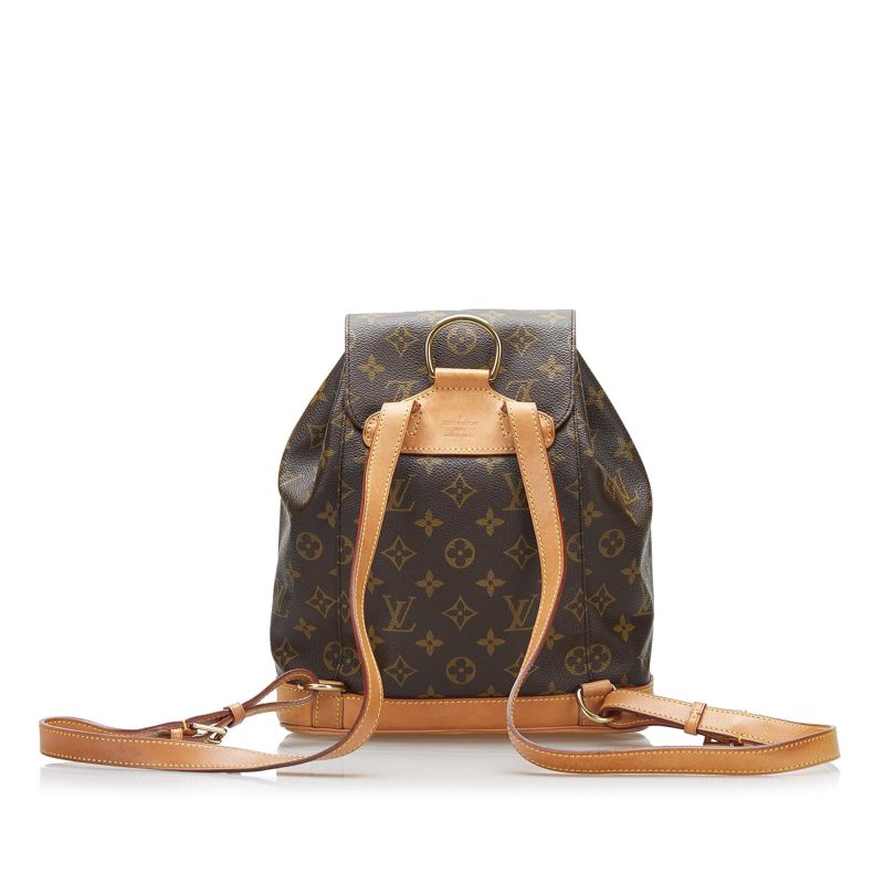 Louis Vuitton Monogram Montsouris MM (SHG-bGFi6Q) - Barde - Image 3