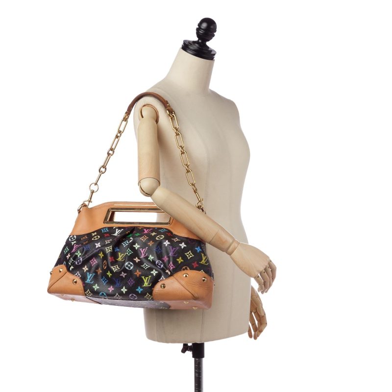 Louis Vuitton Monogram Multicolore Judy MM (SHG-34471) - Barde - Image 7
