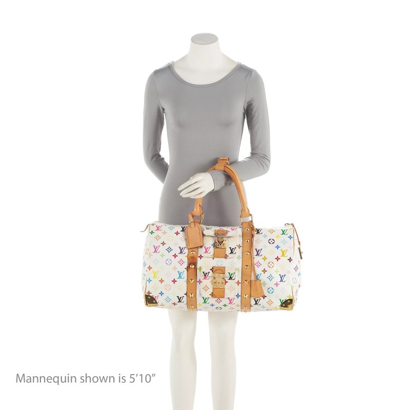 Louis Vuitton Monogram Multicolore Keepall 45 Duffel Bag (SHF-22890) - Barde - Image 5