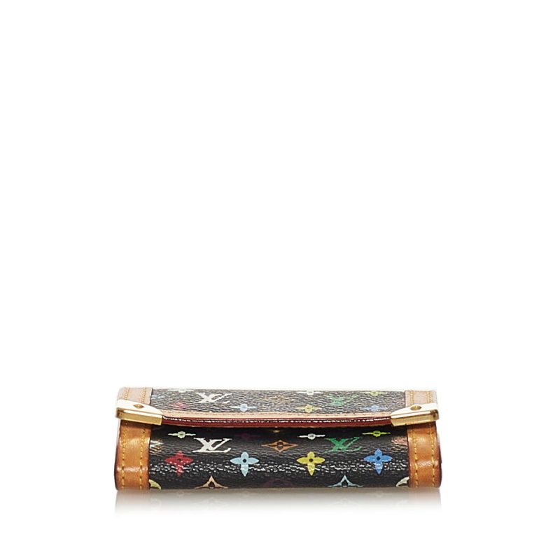 Louis Vuitton Monogram Multicolore Porte Monnaie Plat (SHG-34394) - Barde - Image 4