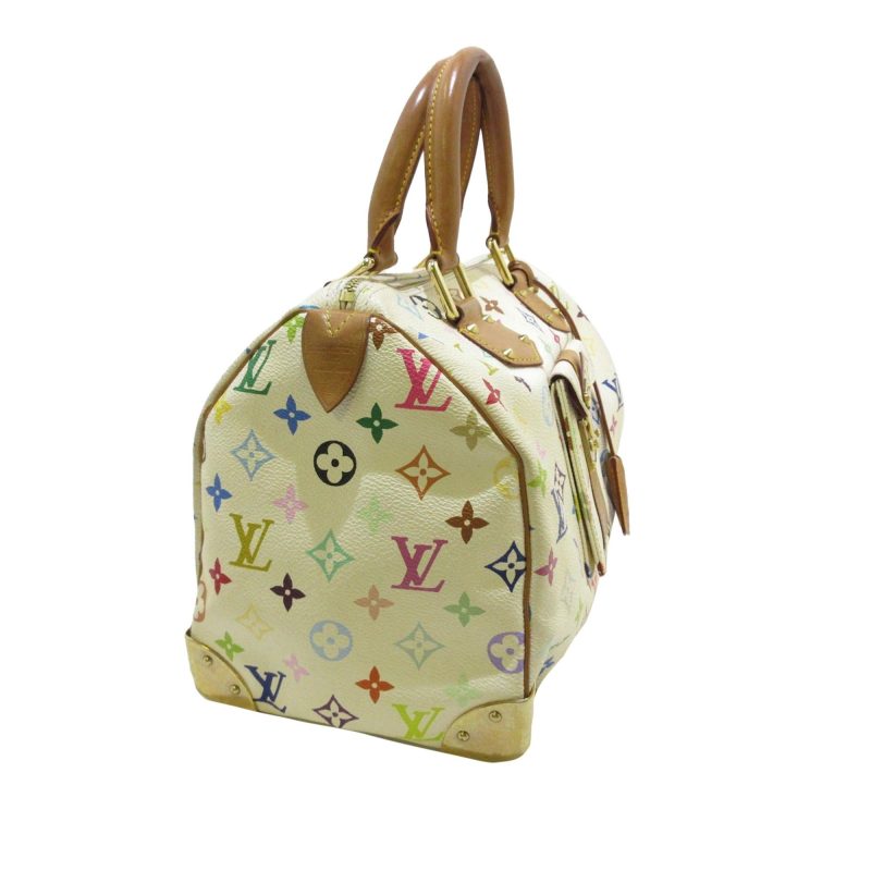 Louis Vuitton Monogram Multicolore Speedy 30 (SHG-34145) - Barde - Image 2