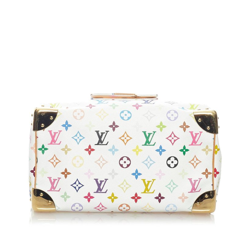 Louis Vuitton Monogram Multicolore Speedy 30 (SHG-34340) - Barde - Image 4
