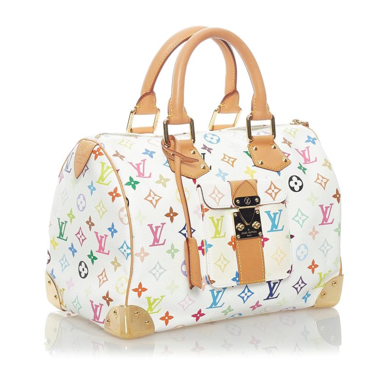 Louis Vuitton Monogram Multicolore Speedy 30 (SHG-34340) - Barde - Image 2