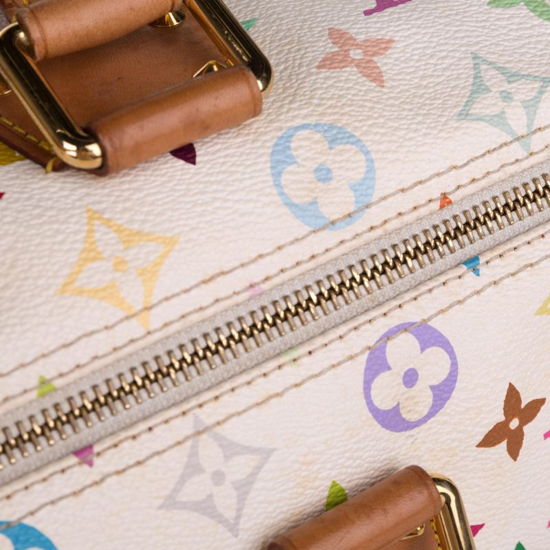 Louis Vuitton Monogram Multicolore Speedy 30 (SHG-36316) - Barde - Image 10