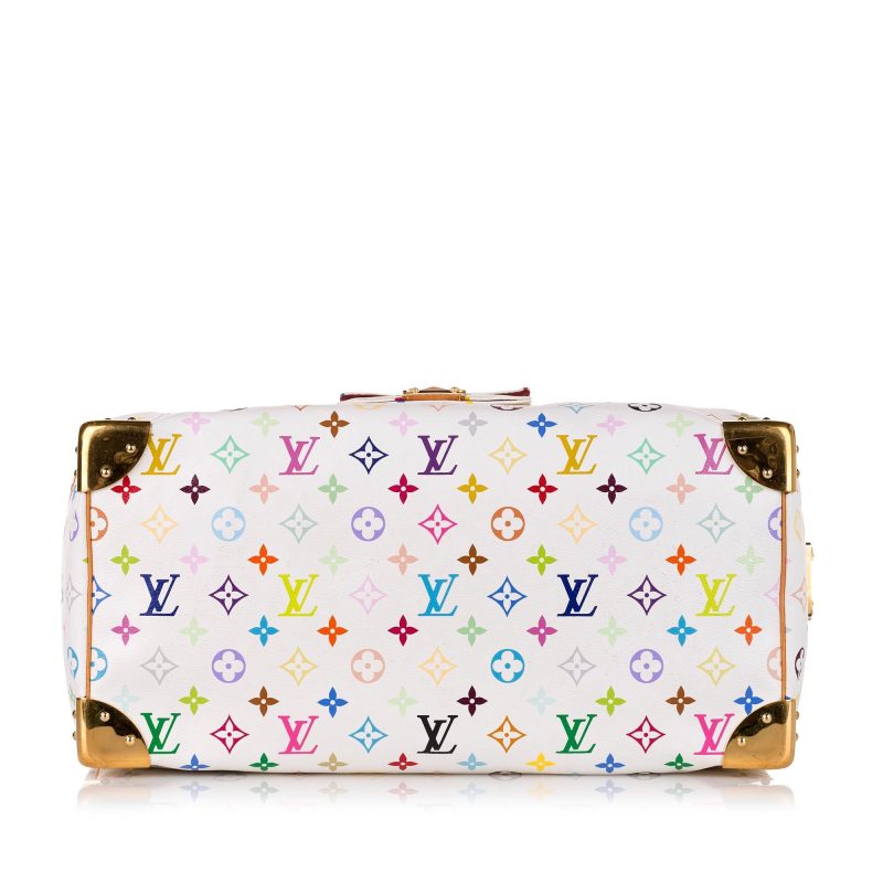 Louis Vuitton Monogram Multicolore Speedy 40 (SHG-36271) - Barde - Image 4