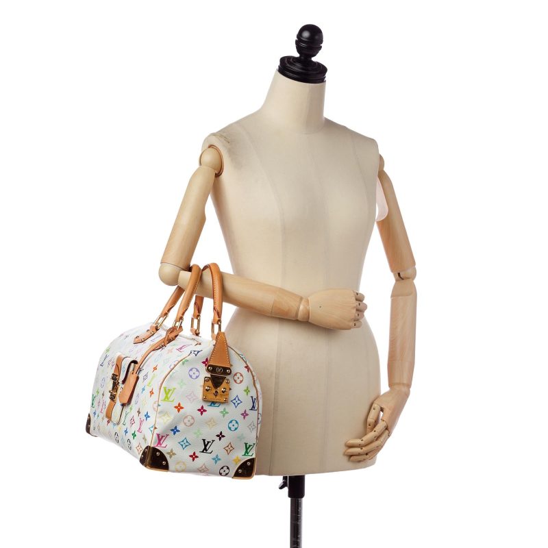 Louis Vuitton Monogram Multicolore Speedy 40 (SHG-36271) - Barde - Image 6