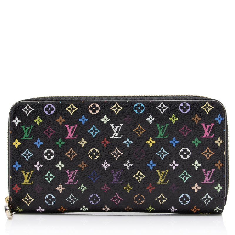 Louis Vuitton Monogram Multicolore Zippy Wallet (SHF-23542) - Barde