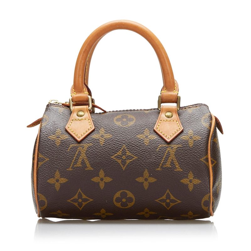 Louis Vuitton Monogram Nano Speedy (SHG-37037) - Barde - Image 3