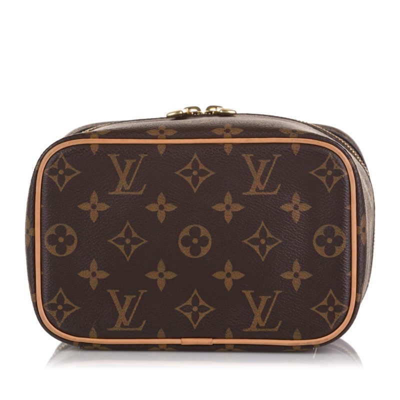 Louis Vuitton Monogram Nice Mini Toiletry Pouch (SHG-36862) - Barde - Image 4