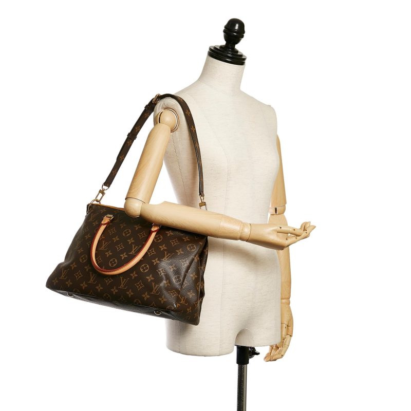Louis Vuitton Monogram Pallas Satchel (SHG-33967) - Barde - Image 10