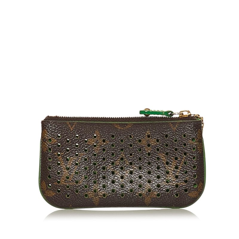 Louis Vuitton Monogram Perforated Pochette Cles (SHG-34415) - Barde - Image 3