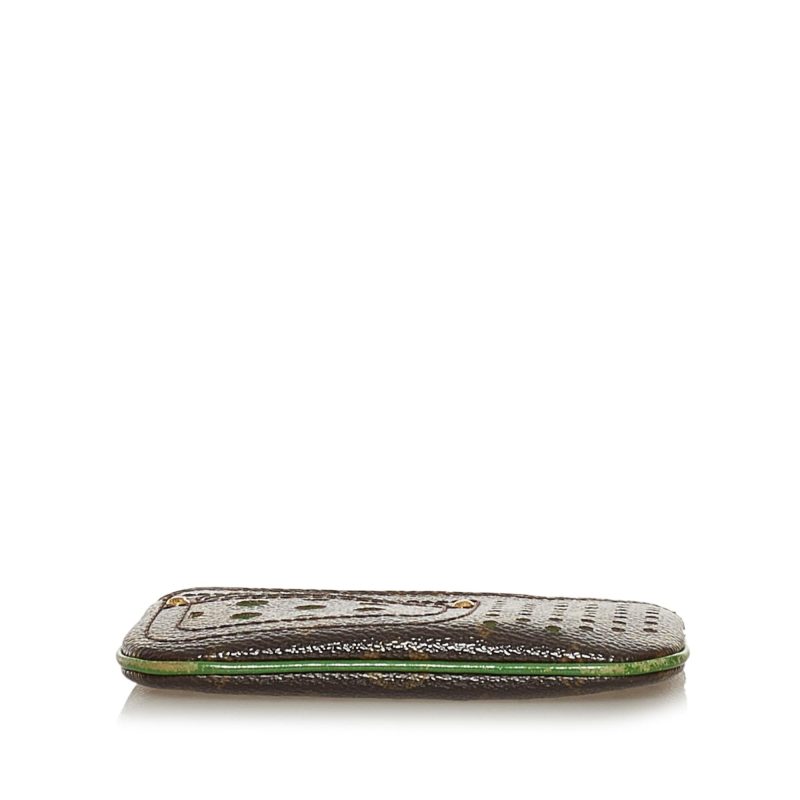 Louis Vuitton Monogram Perforated Pochette Cles (SHG-34415) - Barde - Image 4
