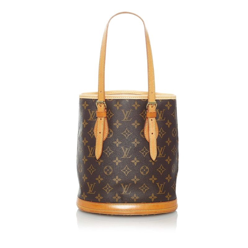 Louis Vuitton Monogram Petit Bucket (SHG-36312) - Barde