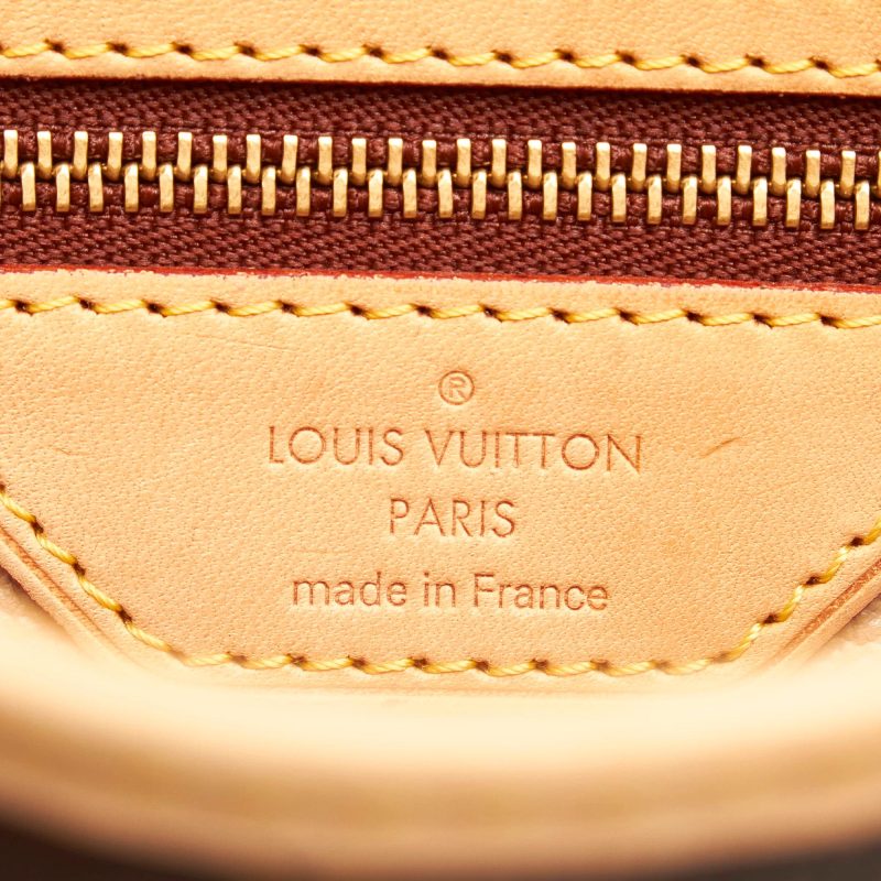 Louis Vuitton Monogram Petit Bucket (SHG-36312) - Barde - Image 7