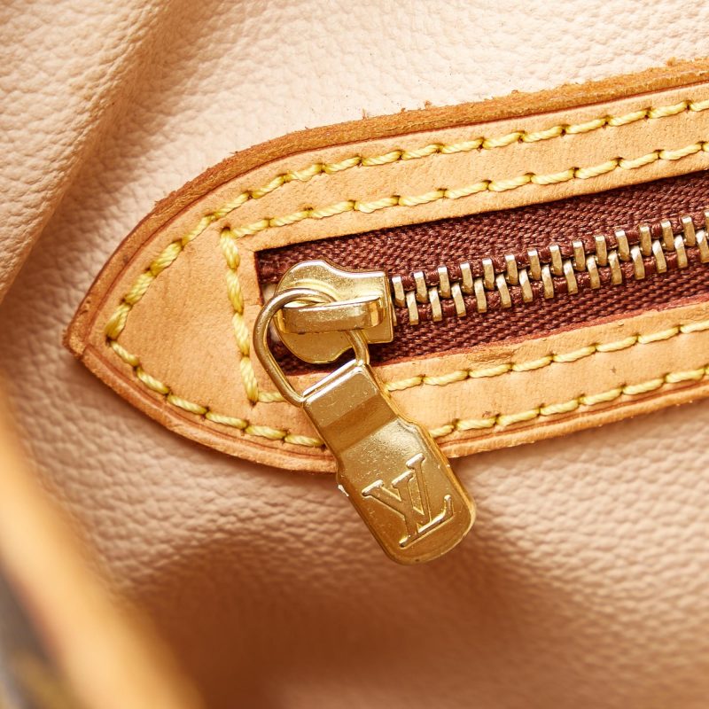 Louis Vuitton Monogram Petit Bucket (SHG-36335) - Barde - Image 9